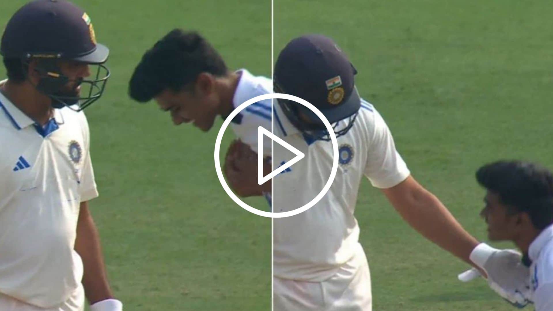 [Watch] Virat Kohli Fever In 1st Test; VK Fan Invades Pitch To Hug Rohit Sharma